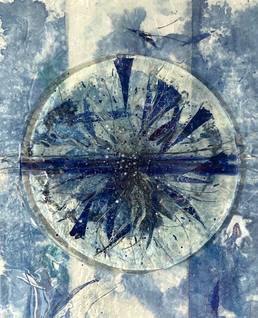 un jour tu es entré dans le bleu