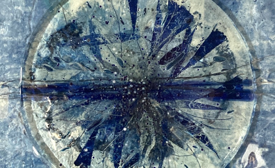 un jour tu es entré dans le bleu