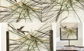 Tentative de louange - gravure sur verre