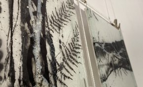 Oeuvre murales sur verre -Lisière