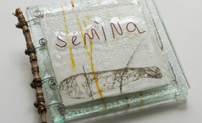 Semina - recueil de poèmes en verre