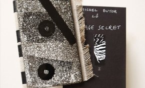 Michel Butor - livre de verre manuscrits
